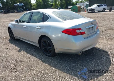 2013 Infiniti M37X z USA, uszkodzony, nr VIN JN1BY1ARXDM601051